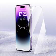 三片装全覆盖透明防裂钢化玻璃屏幕保护膜，超清晰透明，9H硬度，防刮耐磨，易于安装，兼容手机壳，适用于 17 Pro/17 Pro Max/17 Air/17/16 Pro/16 Pro Max/16 Plus/16/15 Pro Max/15 Plus/15 Pro/15/14 Pro Max/14 Plus/14 Pro/14/13 Pro Max/13 Pro/13 Mini/12 Pro Max/12 Pro/12/11 Pro Max/11 Pro/11，是开学季送给同学和朋友的最佳礼物 - 彩色 - 查看 2