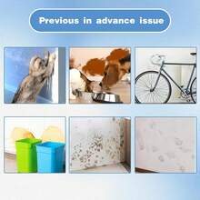 30cm X 300cm Self-Adhesive Transparent Film, Desktop Book Protective Film, Heat-Resistant Kitchen Transparent Film, High Gloss Book Cover Film - Transparent Self-adhesive - View 9