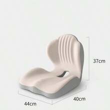 L型记忆海绵座垫，符合人体工学设计，适用于汽车、卡车司机，缓解坐骨神经痛和背痛，也适用于办公椅、长途驾驶和游戏椅。 - 護腰坐墊 - 查看 6