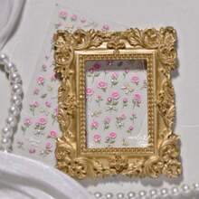 4 khung ảnh mini kiểu Baroque mạ vàng cổ điển, phù hợp với ảnh có kích thước từ 1,6" đến 2,2". - nhiều màu - Xem 3
