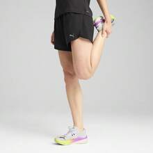 Puma Women's Running Woven Shorts - Black - View 1
