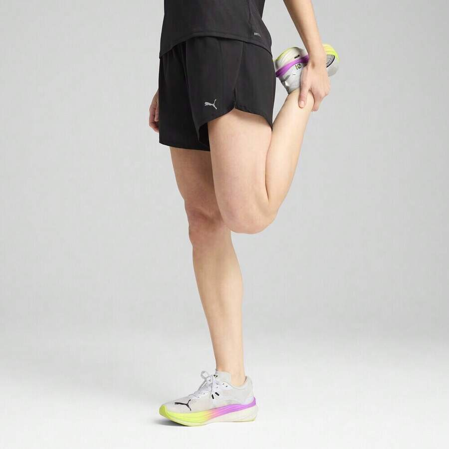 Puma Women's Running Woven Shorts - Black - View 1