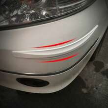 4pcs Universal Car Carbon Fiber Anti-Collision Stickers, Bumper Rubber Anti-Scratch Protective Strips, Body Anti-Scratch Strips, Practical Car Protective Accessories - 4PCS Car Anti-collision Strips - View 9