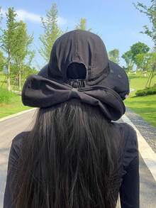 女士三合一防晒面罩帽带颈套，户外骑行钓鱼防紫外线遮阳帽 - 遮陽帽 - 查看 3