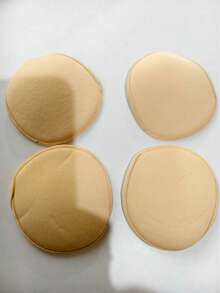 2pcs High Heel Forefoot Pads, Half Size Insoles, Non-Slip Anti-Chafing Metatarsal Pads For Sandals, Heels & Shoes, Sneakers, Snow Boots, Casual Shoes,White Shoes Women Men Shoes - Apricot - View 6