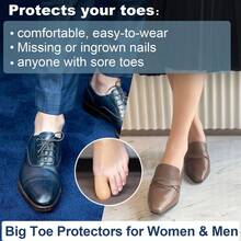Gel Toe Sleeves And Protectors Designed Specifically For Big Toes, Providing Cushioning And Protection. These Toe Sleeves Are Suitable For Both Men And Women. - View 7