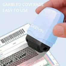 Identity Protection Roller Stamp For Identity Identification Shielding, Identity Theft Protection Stamp - Privacy Secret And Address Shielder - Single Piece - View 3
