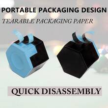 1pc Professional Hexagonal Billiard Cue Chalk, Billiard Chalk, Enhanced Grip, Long-Lasting, Anti-Slip Cue, Won't Fall Off, Integrated Front Wiper, Comes With Portable Protective Case - Multicolor - View 10