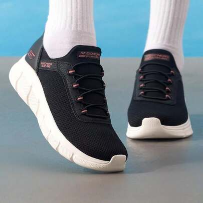 Skechers Women's Casual Comfortable Lightweight Daily Sports Sneakers 117502-BLK
