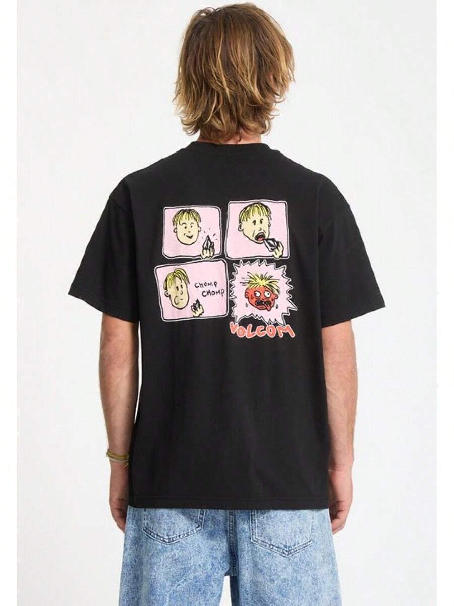 Men Outdoor Tees & Tanks - Black - View 1