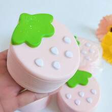 1个仿真草莓千层慕斯玩具，捏捏乐慢回弹，网红减压玩具，派对礼物，生日礼物 - 彩色 - 查看 4