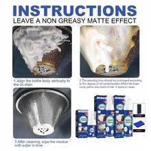 适用于厨房炉灶、烤箱和排气扇的多用途强力去油泡沫清洁剂 - 液體 - 查看 3