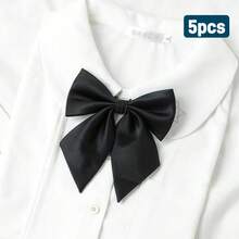 1pc Women's Polyester Knit Adjustable Bow Tie Collar, Suitable For Daily Wear, JK Style, Dates And Other Occasions - Multicolor - View 6