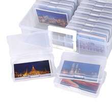 1PC Photo Storage Box 1600 6 X 4 Picture Album Organizer Photograph Container Case - Clear - View 6
