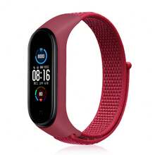 Compatible With Xiaomi Mi Band 3/4/5/6/7, Nylon Strap Replacement Band, Soft & Comfortable, Sweat-Resistant, Suitable For Daily Exercise - XM-34567 - View 14