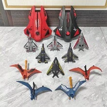 Dinosaur Launcher Toy For Children 3+ Years Old - Manual Flying Dinosaur Shooter, Outdoor Fun And Perfect Gift For Birthday/Christmas - Green - View 3