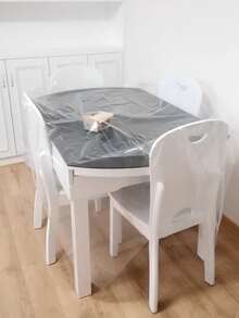 1件装，防水塑料家具防尘罩 - 保护汽车、床和沙发 - 防尘耐用 - 家具保护罩，返校季，学习用品，办公用品。 - 彩色 - 查看 6