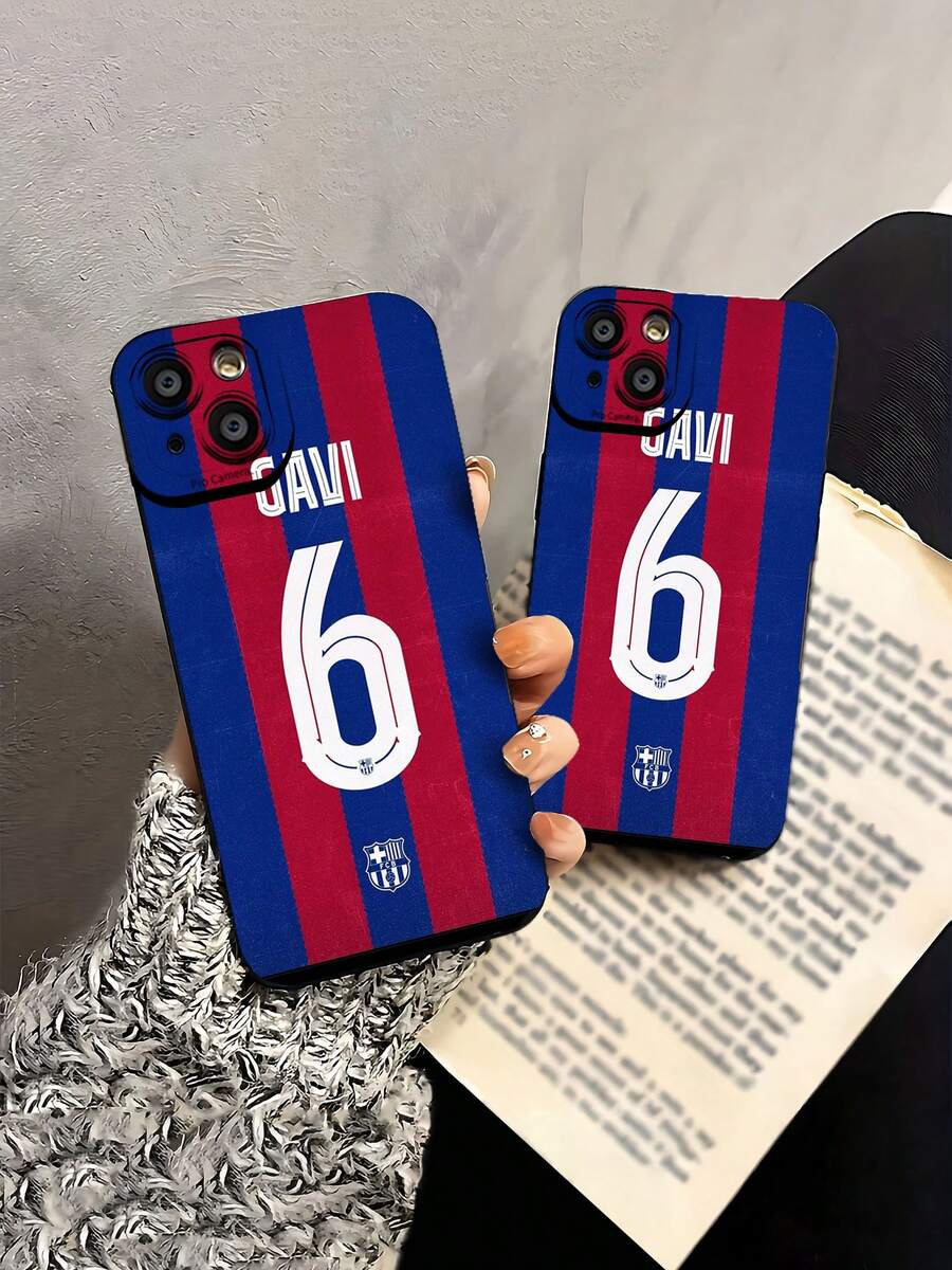 La camiseta del Barcelona de Gavi con el número seis. Esta elegante funda es compatible con Samsung, Apple, VIVO, OPPO, , Transsion, , y Honor. Fabricada en silicona TPU, ofrece protección contra golpes y caídas, además de una sensación superior. Es un regalo ideal para familiares, amigos y seres queridos, y la opción perfecta para San Valentín y Año Nuevo. - Negro - Ver 1