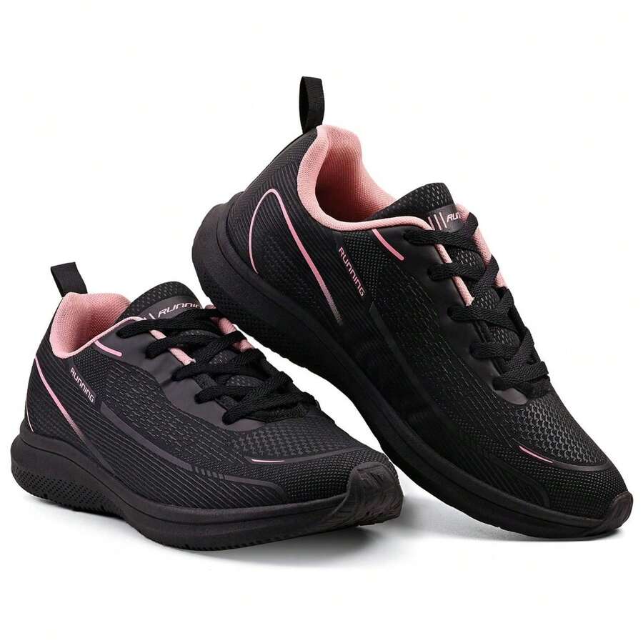 Women's And Men's Tennis Shoes For Gym, Running, Casual, Sports, EVA, Lace-Up, For Gym And Fitness - 蒙特內哥羅 - 查看 1