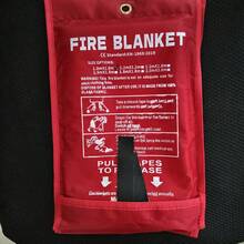 39.37" X 39.37" Fire Blanket - Emergency Fire Retardant Blanket, Made Of Fiberglass For Kitchen, Home, School, Fireplace, Grill, Vehicle, Office And Warehouse, Comes With Hanging Hook - Multicolor - View 5