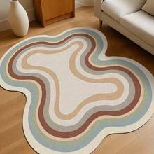 1 tấm thảm trang trí tối giản, bất đối xứng, họa tiết mây màu sáng, trang trí phòng ngủ, thảm nhỏ, thảm trải sàn, trang trí nhà cửa, thảm phòng khách, thảm nhỏ phòng khách, thảm phòng ngủ, trang trí nhà cửa phòng khách, thảm ngoài trời, thảm có thể giặt được. - Nhiều màu - Xem 2