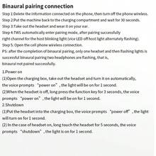 Mini Wireless In Ear Headphones 5.4- True Wireless Design, High Fidelity Sound Quality, Long Battery Life, Invisible Design, Touch Operation, Suitable For Running And Sleeping, Compatible With All Mobile Phones - Multicolor - View 12