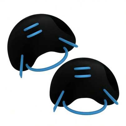 2 piezas Paletas de entrenamiento de natación - Las paletas de natación pueden mejorar la eficiencia de la natación, aumentar la fuerza y la técnica, adecuadas para principiantes de natación, natación competitiva, entrenamiento de postura de natación, práctica de velocidad, mejora de la resistencia y accesorios de entrenamiento de natación, unisex, paletas portátiles de entrenamiento de natación, equipo de natación, accesorios de entrenamiento de natación, opción ideal para entusiastas de la natación, mejor regalo para vacaciones, imprescindible para la piscina de verano