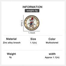 1 pieza Alfileres de esmalte con canciones mexicanas españolas, ratón vaquero con pistola, broche, insignia para solapa, bolsos, regalo - Multicolor - Ver 11