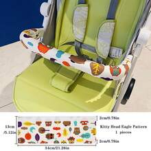 Child Stroller Armrest Protective Cover, Handle Cover, Stroller Protective Cover, Detachable Universal Version - Multicolor - View 5