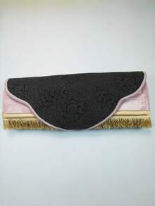 1pc Muslim Islamic Prayer Mat, Soft Thick Filled Prayer Rug; Home Prayer Area Pad, Eid Gift For Friends And Family, Religious Holiday Home Prayer Mat, New Muslim Starter Gift, Religious Study Group Gift, Muslim Housewarming Gift - Multicolor - View 7