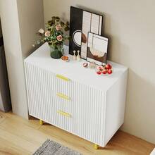 Dressers & Chests Of Drawers - White + MDF - View 5