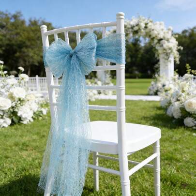 10 pièces Housses de chaise vintage romantiques réutilisables et multicolores, convenant pour les accessoires photo, rideaux, extérieur, anniversaire, restaurant et autres occasions