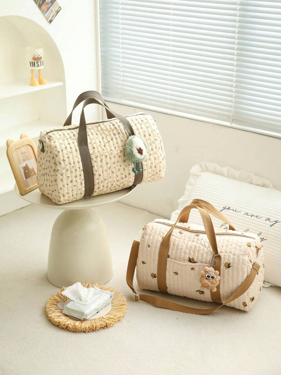 1pc Large Capacity Mummy Handbag, Tote Shoulder Bag For Mothers & Babies - Multicolor - View 1