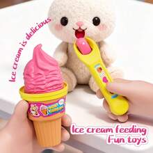 2025新款逼真食物玩具 - 草莓布丁果冻套装，喂食玩具 - 冰淇淋、蛋糕、饭团、便当、水果喂食玩具，布丁过家家套装，亲子互动，自学玩具，圣诞礼物，生日礼物，女孩玩具，女孩游戏礼物 - 多色餵食玩具 - 查看 6