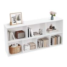YUNRUX Bookcases - White - View 1