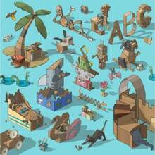 Explore  Cardboard Construction Toolkit In Small Toolbox 50 Pieces STEM + STEAM Educational Toys For At Home Play + Classroom Learning Reusable Tools For Boys And Girls Age 5+ - As Pic - View 6