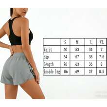Ladies' Best-Selling Grey Athletic Pants (With Slit Design), Yoga And Fitness Training Pants, Quick-Drying And Breathable, Machine Washable, Close-Fitting Pants, Tennis Training Pants, Ladies' Casual Athletic Pants, Slimming And Shaping Style - 灰色 - 查看 9