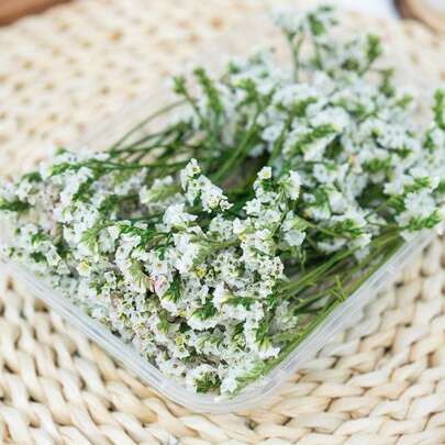 1盒什锦天然干花 - 优雅永生满天星，适用于婚礼、家居装饰、DIY手工、摄影，经久耐用，是生日、母亲节、复活节、派对装饰的理想礼物，无需维护。