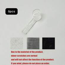 6pcs Dustproof Toothbrush Cover, Electric Toothbrush Cover, Portable Toothbrush Head Box Protective Cover, Toothbrush Cover Protective Cover, Oral Dual Electric Toothbrush Cover, Electric Toothbrush Replacement Travel Toothbrush Cover, Household Toothbrush Cover, Back To School Travel Camping Supplies, Home School Cleaning Supplies, Cleaning Tools, Household Small Tools - Clear - View 8