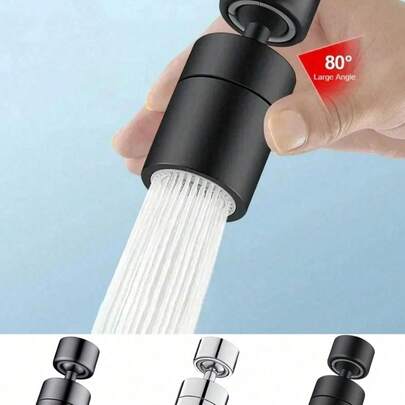 New 2 Mode Kitchen Faucet Spray Head Filter Adjustable 360° Rotary Splashback Tap Nozzle Bubbler Kitchen Sink Faucet Aerator