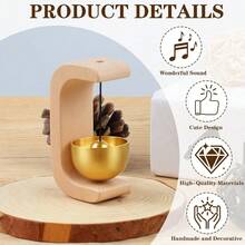Magnetic Door Bell, Shopkeepers Bell, Magnetic Wind Chime On Refrigerator, Door Open Bell, Commercial Store Decoration Doorbell, Porch And Balcony Decoration Wind Chime, Door Chime - 2入組 - 查看 6