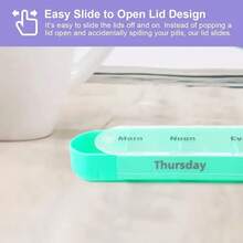 1个7天药盒，带皮套，每日4次服药提醒，方便旅行和日常使用。 - 皮包藥盒 - 查看 7