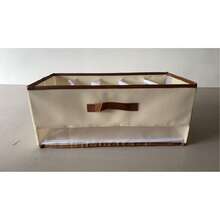 Túi đựng đồ gấp gọn màu trắng thanh lịch có cửa sổ trong suốt - Thiết kế nhiều ngăn, phù hợp để đựng túi xách, giày dép và phụ kiện - Hộp đựng đồ tiết kiệm không gian cho tủ quần áo và tủ quần áo, Hộp đựng đồ sang trọng có ngăn chia bền bỉ - Nhiều màu - Xem 10