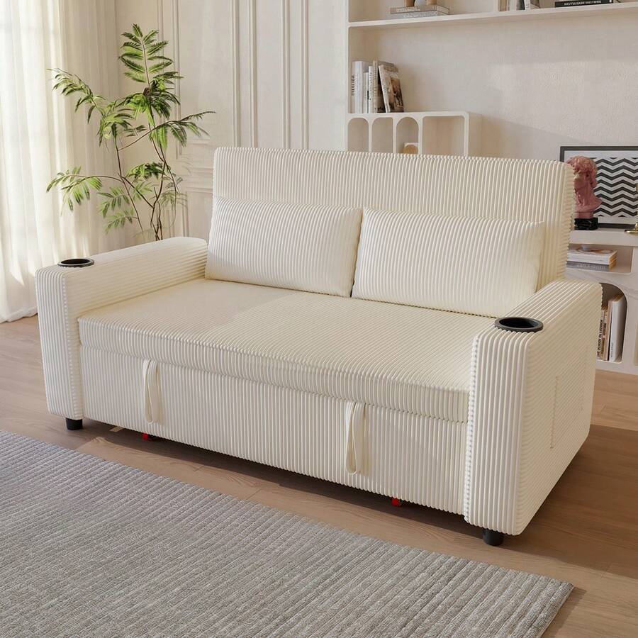 Devoko Futons - Beige - View 1