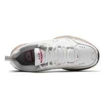 Nike Zapatos casuales de corte bajo antideslizantes para hombres Air Monarch IV - Blanco - Ver 8
