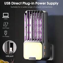 USB Powered UV Light Mosquito Repellent & Trap, Fruit Fly Catcher, Small Flying Insect Trap - Multicolor - View 6