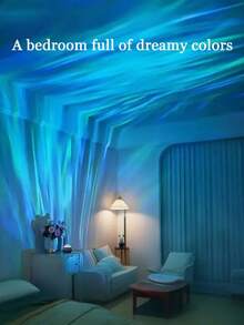 Aurora Starry Sky Projector, LED Starry Sky Projector Night Light With Remote Control, Galaxy Starry Sky Projector With 7 Lighting Effects, Suitable For Camping, Wedding Decoration, Holiday Party, Home Decor, Bedroom Night Light Projector - Multi-color light - View 7
