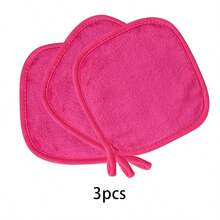 12/6/3/1pc Soft Microfiber Cleansing Leopard Print Towel, Makeup Remover Towel With Hanging Ring, Gentle And Skin-Friendly, Washable And Reusable Soft Skin-Friendly Towel, Flannel Reusable Makeup Remover Towel, Absorbent Small Square Towel Cleaning Tool - Multicolor - View 6