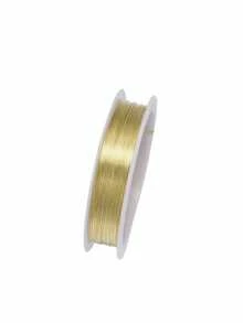 1 cuộn dây bện trang sức 0.5mm, dài 5.5m mỗi cuộn, nhiều màu sắc để lựa chọn, thích hợp để tự làm vòng cổ, vòng tay, bông tai, đồ trang sức, gói quà, đồ thủ công làm vườn, v.v. - Một kích thước phù hợp với tất cả - Xem 7