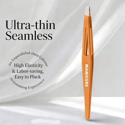 High Quality Stainless Steel Eyebrow Tweezers, Hair Removal Pliers, Ingrown Hair Tweezers, Angled Eyebrow Tweezers, Facial Care Tools